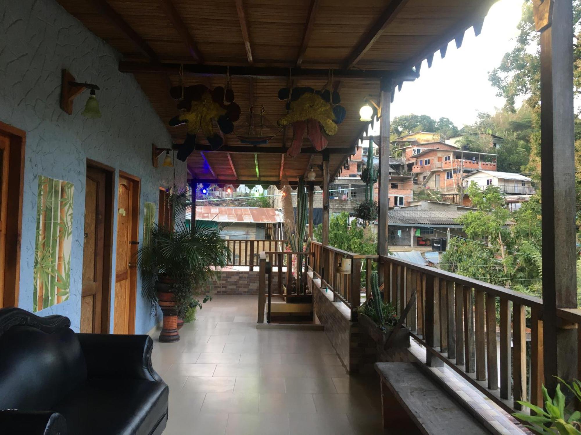 Hostal Los Wichos Minca Exterior foto